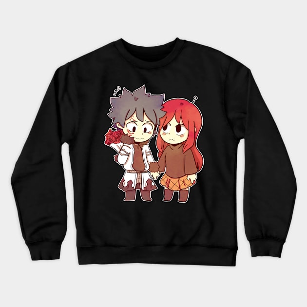 Chibi Jerza Crewneck Sweatshirt by Dragnoodles